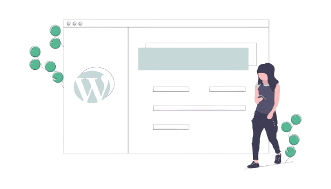 女性がデザインしている画像